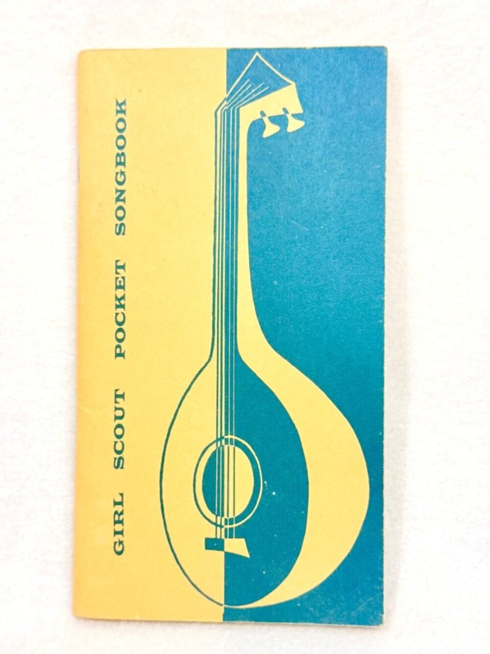 Vintage 1956 Girl Scout Pocket Songbook Music Booklet Girl Scouts USA